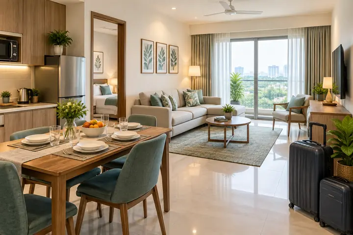 Family accommodation stay